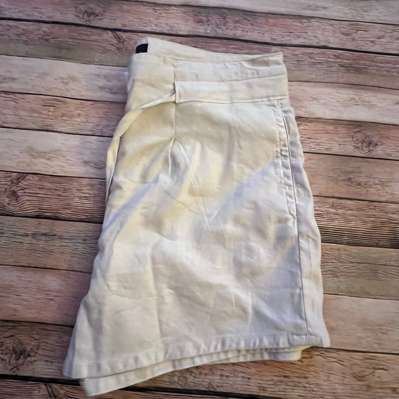 Hudson Paper Bag Shorts Sz 26 Egret - Picture 6 of 6